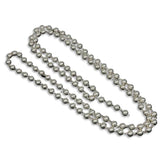 925 Sterling Silver 108 Japamala | 108 Bead Rosary for Home Temple and Pooja | Auspicious for Pooja and Gifting | Handcrafted | Worship God | Goldhartz