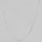 Interlocked 925 Sterling Silver Chain