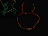 Sacred RUDRAKSHA Rakhi in 925 Sterling Silver - The Perfect Gift for Raksha Bandhan 2024