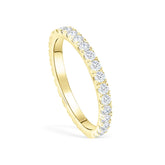 925 Sterling Silver Full Eternity Band Ring | Perfect Wedding and Engagement Ring