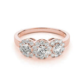 925 Sterling Silver 6 Claw Solitaire Marquise cut Moissanite Ring