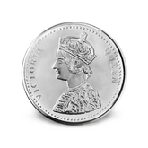 999 Fine Silver Queen Victoria 5gm Silver Coin for Saving/ Gifting | Handcrafted | Goldhartz
