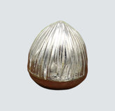 925 Sterling Silver Betel Nut (Supari)for Home Temple and Pooja, Prosperity Gift | Handcrafted | Worship God | Goldhartz
