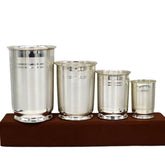 98% Pure Silver Tumbler For Baby Feeding, Silver Gift Items, Silver Glass For Water - 40 gram | Handcrafted | Goldhartz