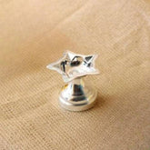 Silver 5 Flame Diya/ Deepam/ Silver Lamp - Silver Pooja Items for home, Return gift for Navarathri, Wedding, Housewarming & other festivals | Handcrafted | Worship God | Goldhartz