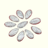 925 Sterling Silver Dry fruits Almond (Badam) for Home Temple and Pooja, Prosperity Gift | Handcrafted | Worship God | Goldhartz