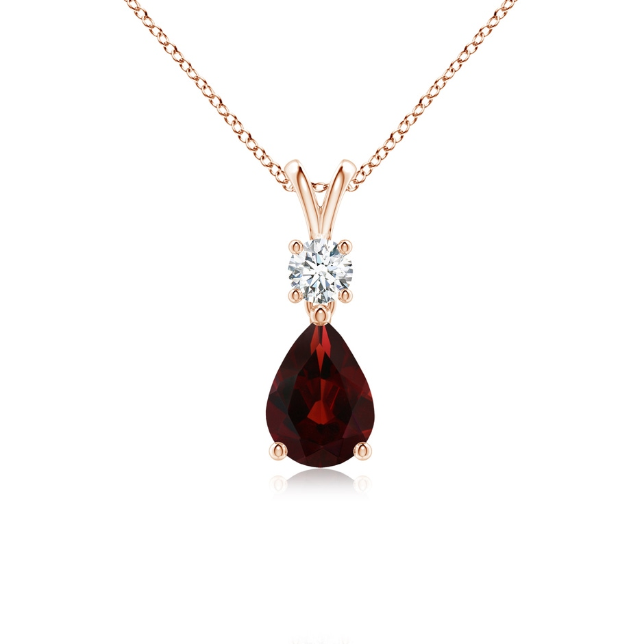 925 Sterling Silver Pear Gemstone Pendant with Split Bail RG | Best Gift for Her