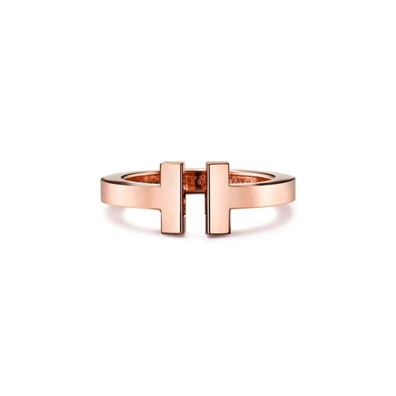 925 Sterling Silver T-End Open Ring | Unisex Style | Perfect for Men and Women