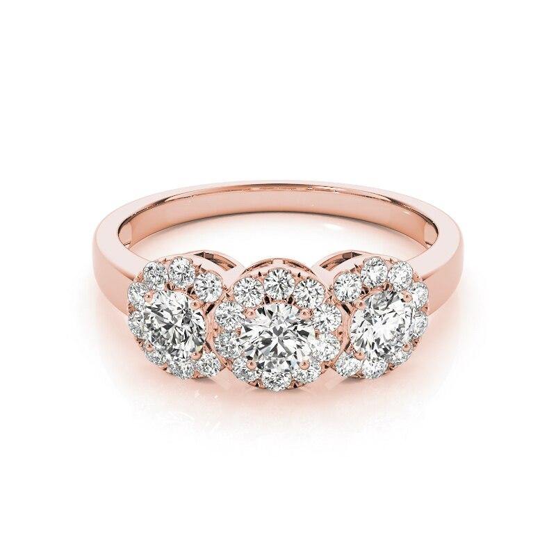 925 Sterling Silver 6 Claw Solitaire Marquise cut Moissanite Ring