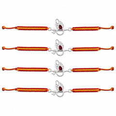 Sterling Silver Murli Rakhi