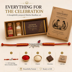 Sterling Silver Krishna Rakhi