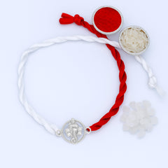 Sterling Silver Ganesha Rakhi