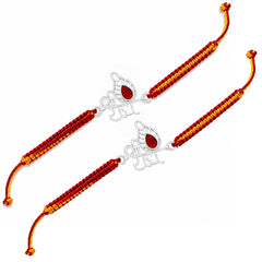 Sterling Silver Radhe Rakhi
