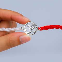 Sterling Silver OM Rakhi