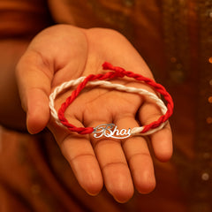 Sterling Silver Bhai Rakhi