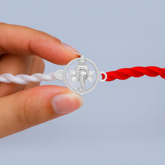 Sterling Silver Ganesha Rakhi