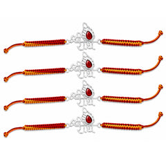 Sterling Silver Radhe Rakhi