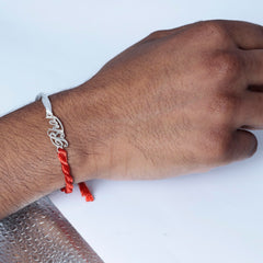 Sterling Silver Bhai Rakhi